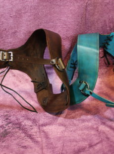 Picture of leather female shoulder harness