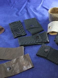 Picture of soft leather bracers